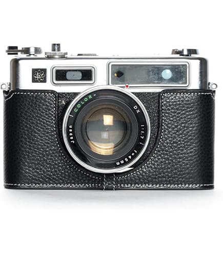 Amazon | Yashica Electro 35 CC/CCN用ハンドメイド本革ハーフカメラ